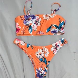 Shein orange bikini